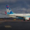 Nord Star  B737-800 NG "Winter Universiade Krasnoyarsk 2019 Russia" värityksellä.