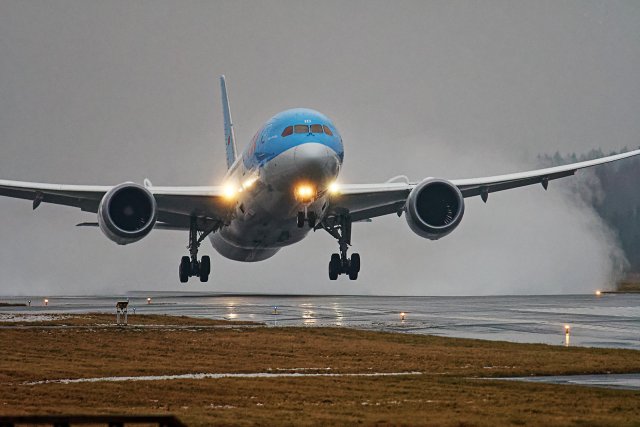 Ensimmäinen Dreamliner Vaasassa