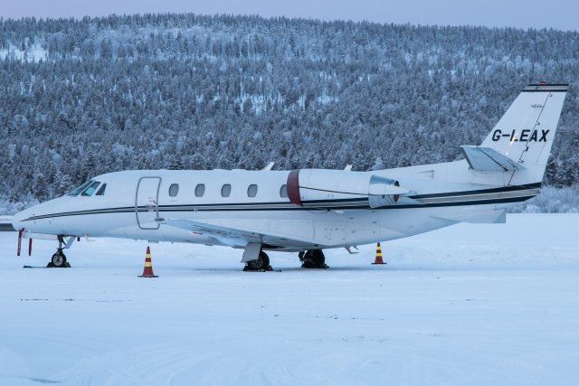 G-LEAX. Cessna 560XLS Citation Excel. 19.1.2019