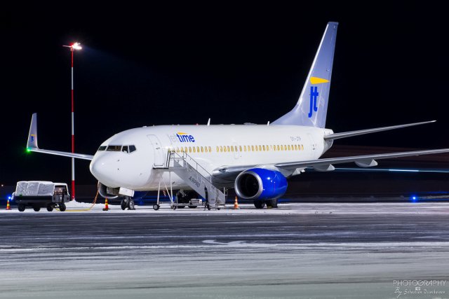 OY-JTP Jettime B737-700, 15.1.2019