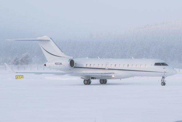 N302AK. Bombardier Global 6000. 28.1.2019