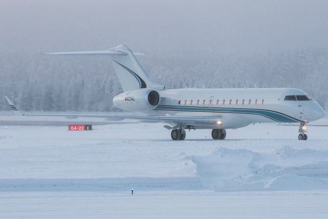 N421AL. Bombardier Global 6000. 28.1.2019