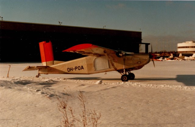 Pilatus PC-6 Porter OH-POA EFHF 1970s