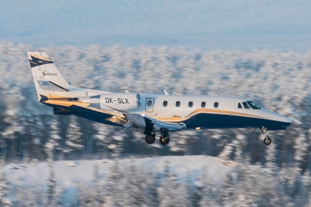 OK-SLX. Cessna Citation 560XL Excel. 4.2.2019