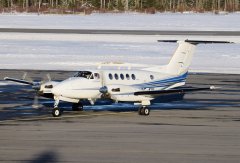 SE-KVL - Beechcraft B200 Super King Air - Jonair