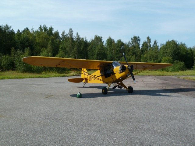 Piper J3C-65 Cub LN-TET EFHN 2014