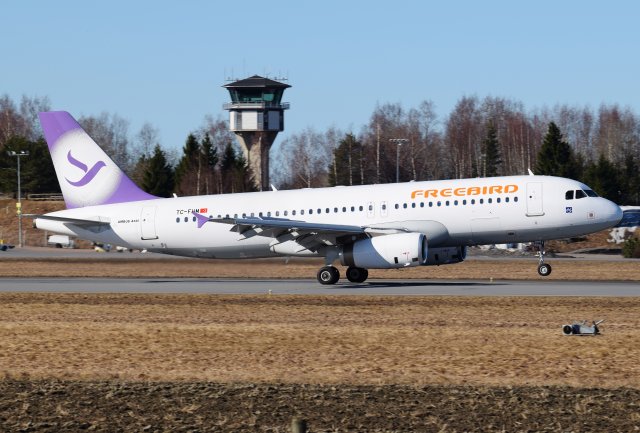 TC-FHM - Airbus A320-232 - Freebird Airlines - 17.4.2019