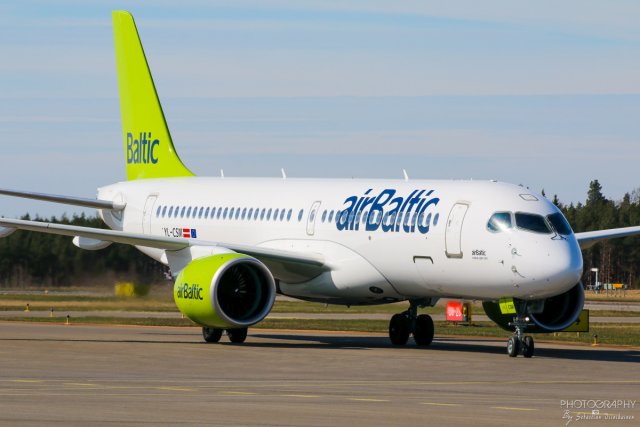 YL-CSM Air Baltic Airbus A220-300