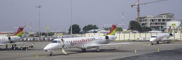 Africa World Airlines Embraer ERJ-145LI 9G-AFR