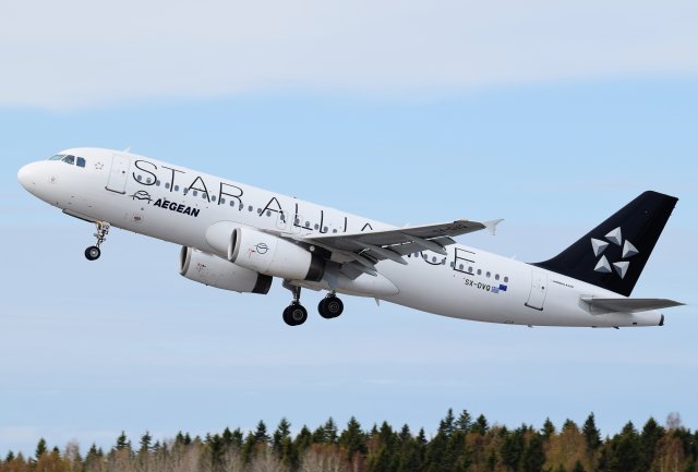 SX-DVQ - Airbus A320-232 - Aegean Airlines - 10.5.2019