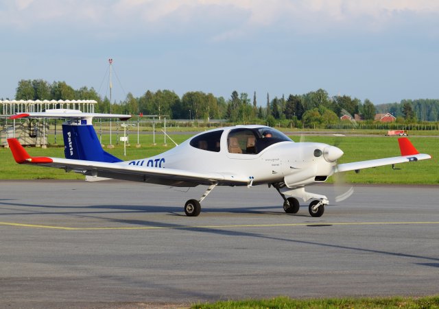 OH-DTC - Diamond DA40 NG Diamond Star - Patria Pilot Training - 22.5.2019