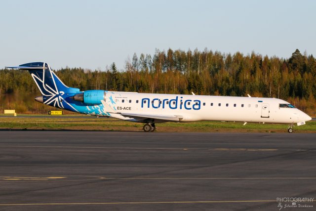 ES-ACE Nordica Bombardier CRJ-701ER, 09.05.2019