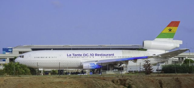 Ghana Airways McDonnell Douglas DC-10-30 9G-ANB (entinen SAS:n OY-KDC)