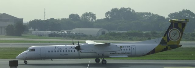 Passion Air Dash DHC-8 9G-PIA