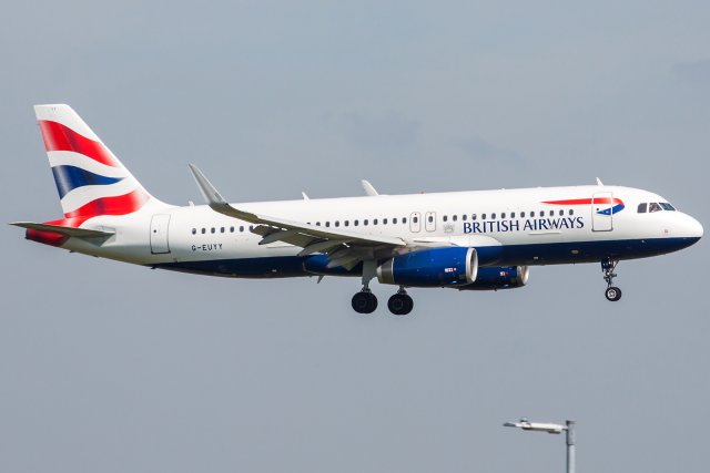 British Airways Airbus A320-232(WL) G-EUYY