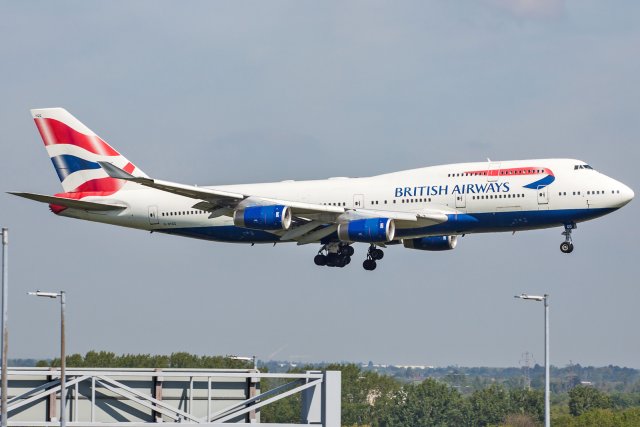 British Airways Boeing 747-436 G-BYGG