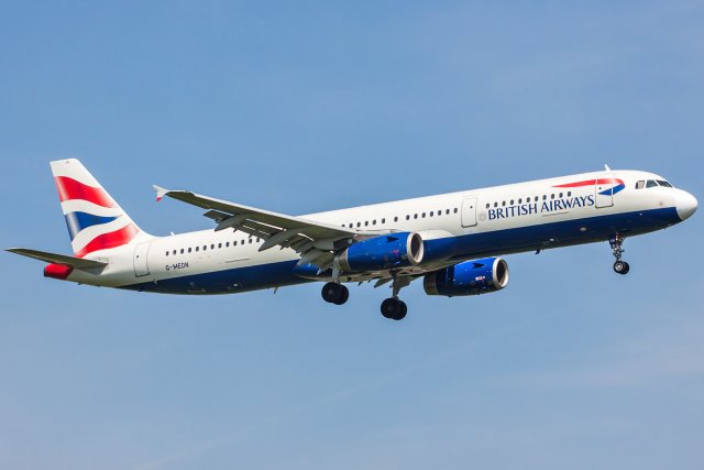 British Airways Airbus A321-231 G-MEDN