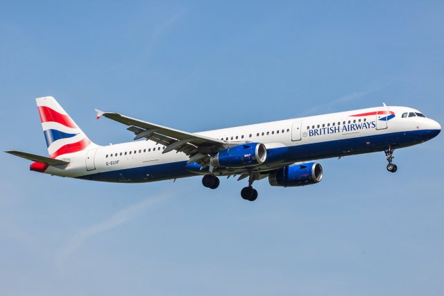 British Airways Airbus A321-231 G-EUXF