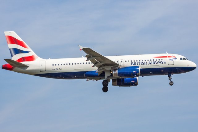 British Airways Airbus A320-232 G-EUYJ