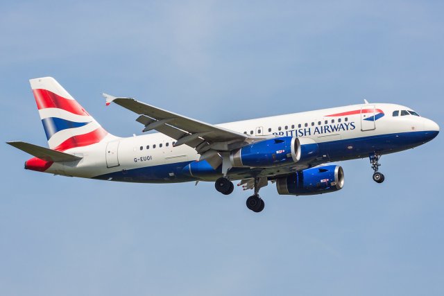 British Airways Airbus A319-131 G-EUOI