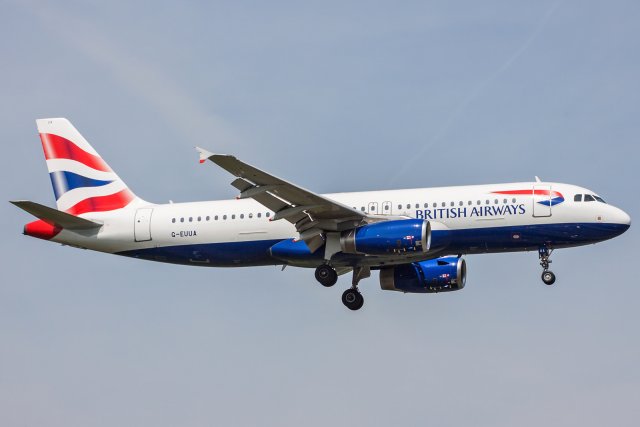 British Airways Airbus A320-232 G-EUUA