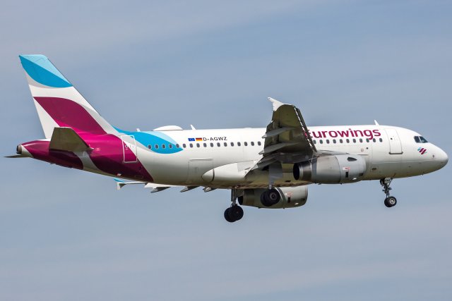 Eurowings Airbus A319-132 D-AGWZ