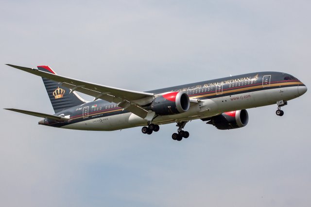 Royal Jordanian Boeing 787-8 Dreamliner JY-BAF