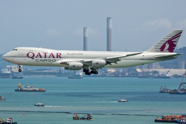 Qatar Airways Cargo Boeing 747-87UF A7-BGA