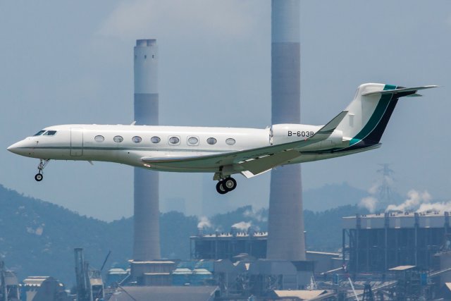 Deerjet Gulfstream G650ER B-603R