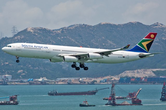 South African Airways Airbus A340-313 ZS-SXF