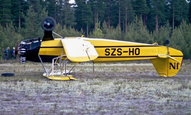 Focke Wulf Fw 44J Stieglitz OH-SZS EFIK 1975