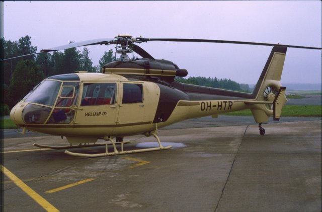 Aerospatiale S.A.360C Dauphin OH-HTR EFKU 1987-07