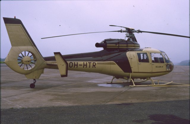 Aerospatiale S.A.360C Dauphin OH-HTR EFKU 1987-07