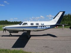 Piper PA-46-310P Malibu N446MM EFHN 2019-07-24