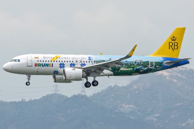 Royal Brunei Airlines Airbus A320-251N V8-RBD