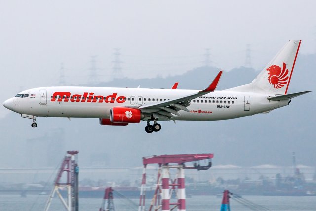 Malindo Air Boeing 737-8GP(WL) 9M-LNP