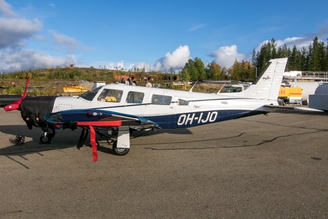 OH-IJO. Piper PA-32R-301T Turbo Saratoga. 21.9.2019