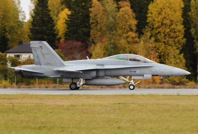 HN-466 - McDonnell Douglas F-18D Hornet - Suomen Ilmavoimat - 6.10.2019