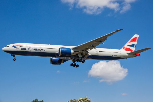 British Airways Boeing 777-36N(ER) G-STBE