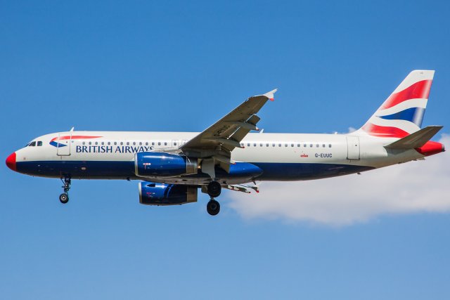 British Airways Airbus A320-232 G-EUUC