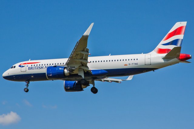 British Airways Airbus A320-251N G-TTNE