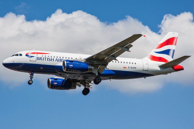 British Airways Airbus A319-131 G-EUPR