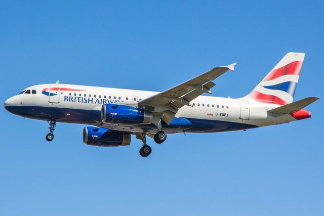 British Airways Airbus A319-131 G-EUPX