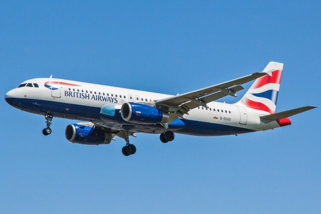 British Airways Airbus A320-232 G-EUUV