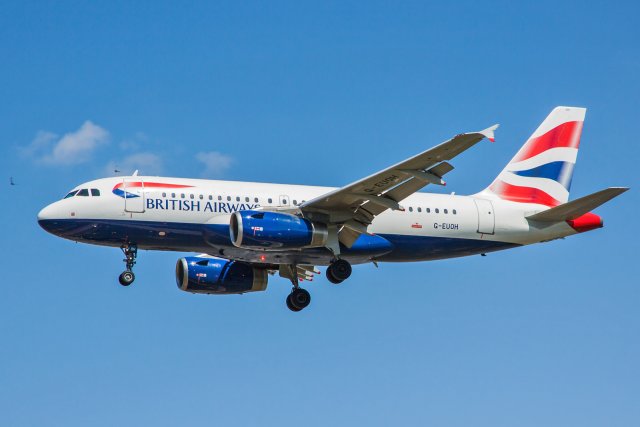 British Airways Airbus A319-131 G-EUOH