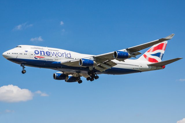 British Airways Boeing 747-436 G-CIVM