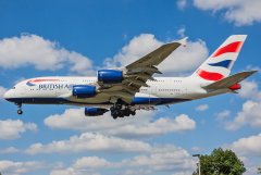 British Airways Airbus A380-841 G-XLED