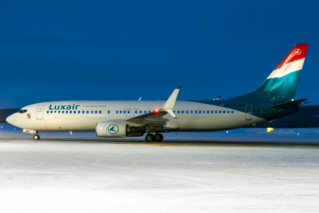 LX-LGV. 2.1.2020. Boeing 737-8C9