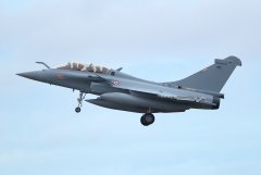 Dassault Rafale B 301 laskussa Pirkkalaan 2020 01 20