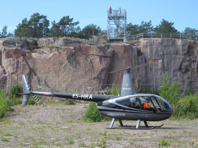 Robinson R44 Raven ES-HRA Hanko 2020-08-09